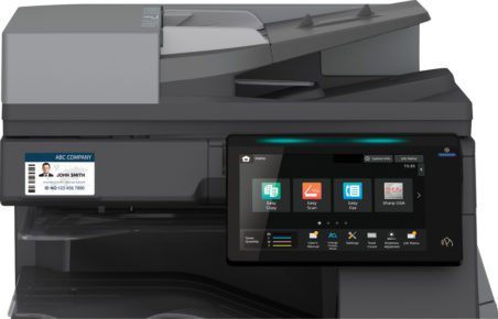 Sharp BP 50C26 Photocopier Display View | Clarity Copiers HW
